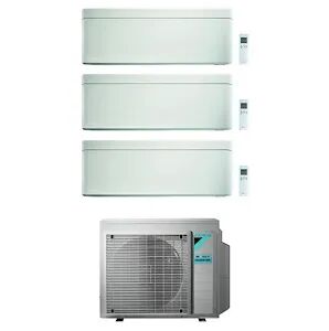 Daikin Condizionatore Trialsplit Serie Stilysh Ftxa25aw+ftxa35aw+ftxa35aw+3mxm68a9 9000 12000 12000 Btu Codice Prod: Ftxa25aw Ftxa35aw(2) 3mxm68a9