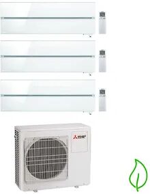 Mitsubishi Kirigamine Style Condizionatore Trialsplit 9000 9000 9000 Btu Bianco Codice Prod: Msz-Ln25vg2v(X3) Mxz-3f54vf3