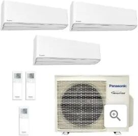 Panasonic Condizionatore Trialsplit Etherea        9000+ 9000+ 12000 Btu Codice Prod: Cs-Z(2)25(35)Zkew+cu-3z68tbe