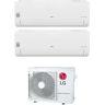 LG Condizionatore Dualsplit Libero Smart 12000+18000 Btu Wifi Codice Prod: S12(18)Et.Nsjsks Mu3r21.U23