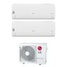 LG Condizionatore Dualsplit Libero Smart 9000+18000 Btu Wifi Codice Prod: S09(18)Et.Nsjs(Ks) Mu3r21.U23