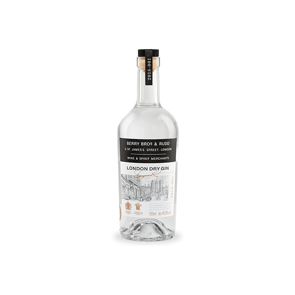 gin berry bros & rudd london dry gin cl 100 alc. 40.6%