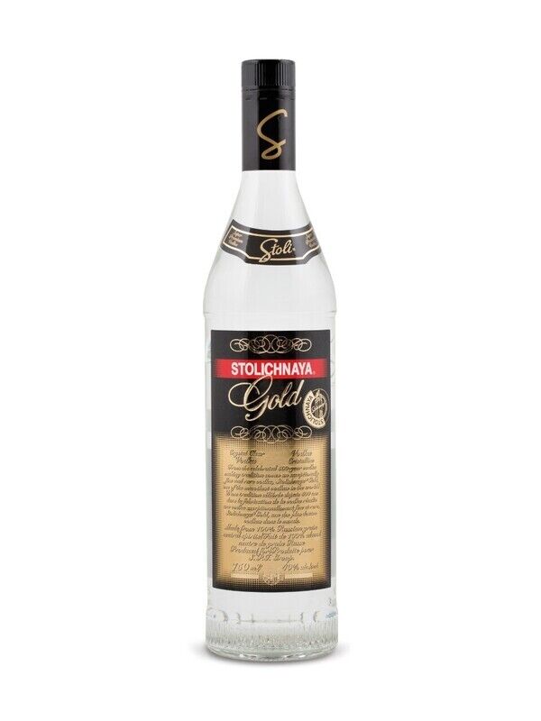 Vodka Stolichnaya Gold Etichetta Nera Cl 70 Alc. 40%