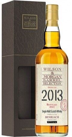 Wilson & Morgan Barrel Selection Whisky Benriach 2013 Bottle 2021 Cl 70