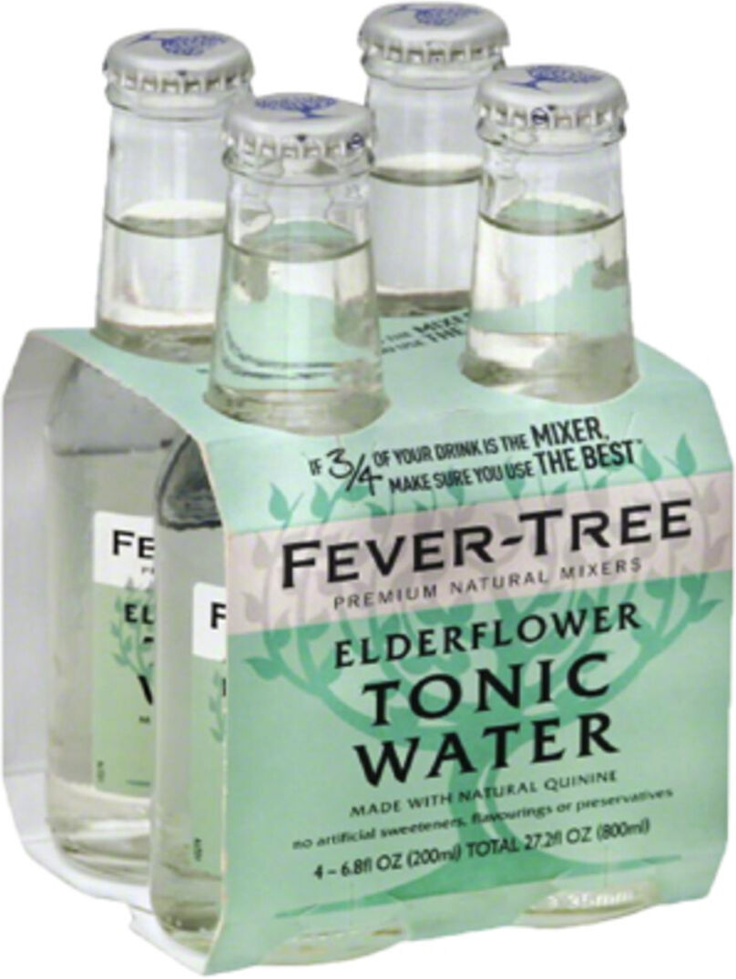 FEVER TREE Premium Elderflower Tonic Water Cl.20 Conf. X 4 Bot