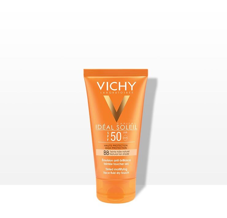 Vichy Ideal Soleil BB Cream emulsione solare colorata Effetto Asciutto spf50 (50 ml)