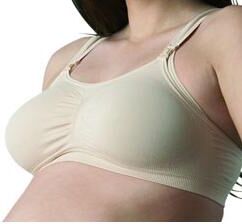 Medela Reggiseno Fashion Style morbido per Gravidanza e Allattamento taglia XL nudo