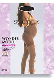 Solidea Collant Premaman a compressione graduata 140 denari colore nero taglia V Solidea Collant Premaman a compressione graduata 140 denari colore nero taglia V