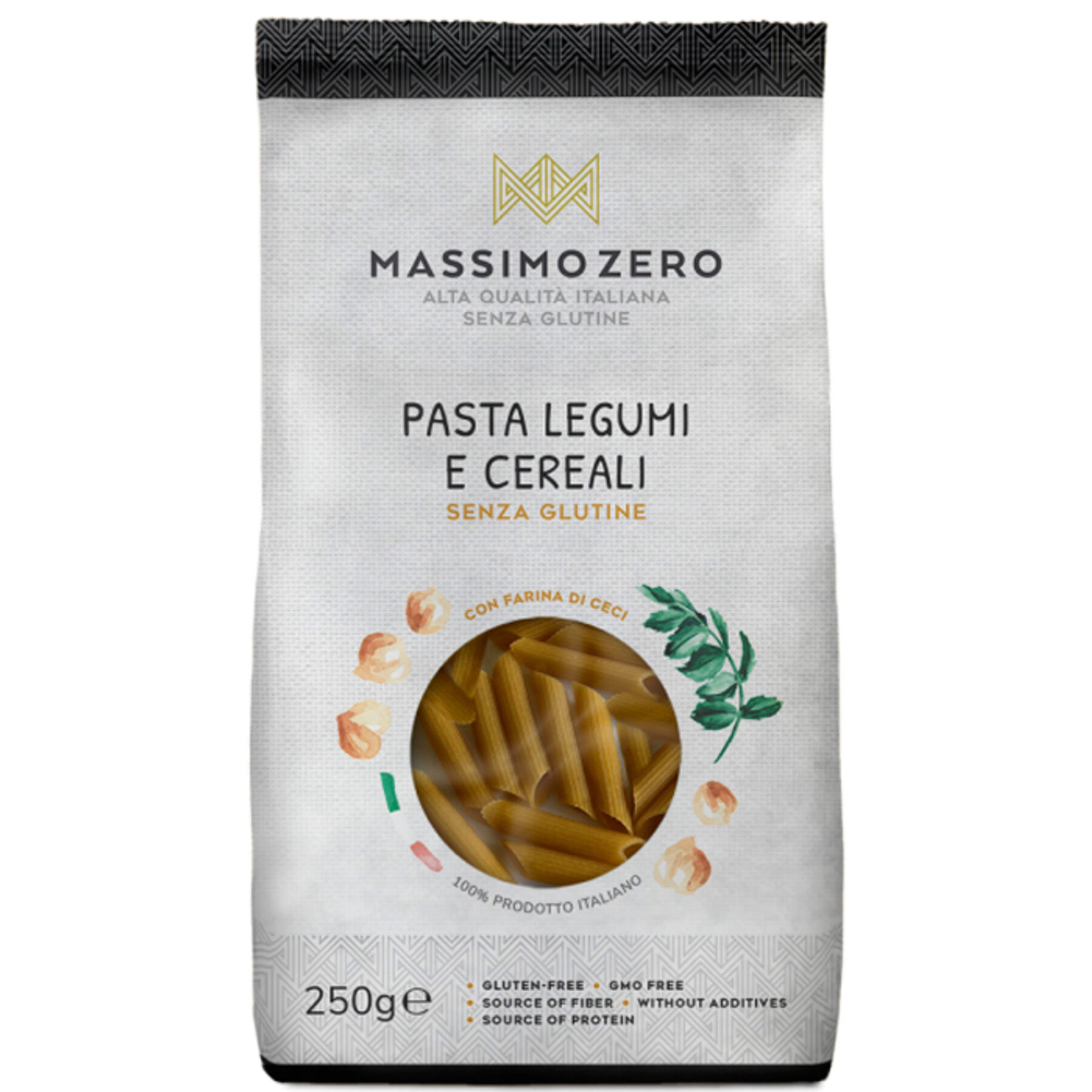 MASSIMO ZERO Srl Massimo zero legumi e cereali penne 250 g