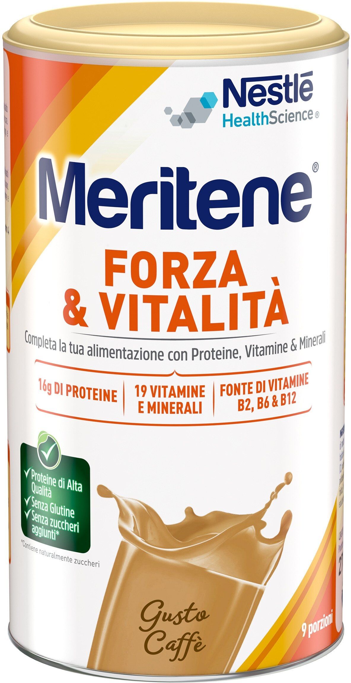 Nestlè Meritene Forza e Vitalità polvere gusto caffè (270 g) Nestlè Meritene Forza e Vitalità polvere gusto caffè (270 g)