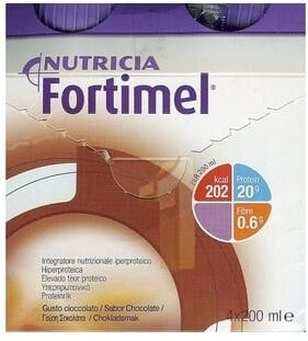 Nutricia Fortimel Cioccolato (4 flaconi x 200 ml) Nutricia Fortimel Cioccolato (4 flaconi x 200 ml)