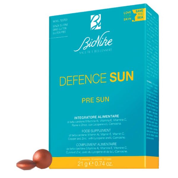 bionike defence sun pre sun prima dell'esposizione solare (30 compresse)