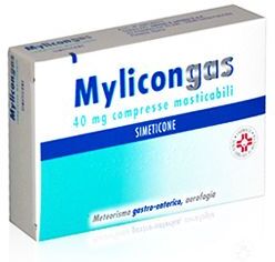 Johnson & Johnson MyliconGas adulti 40mg meteorismo e aerofagia (50 compresse masticabili)