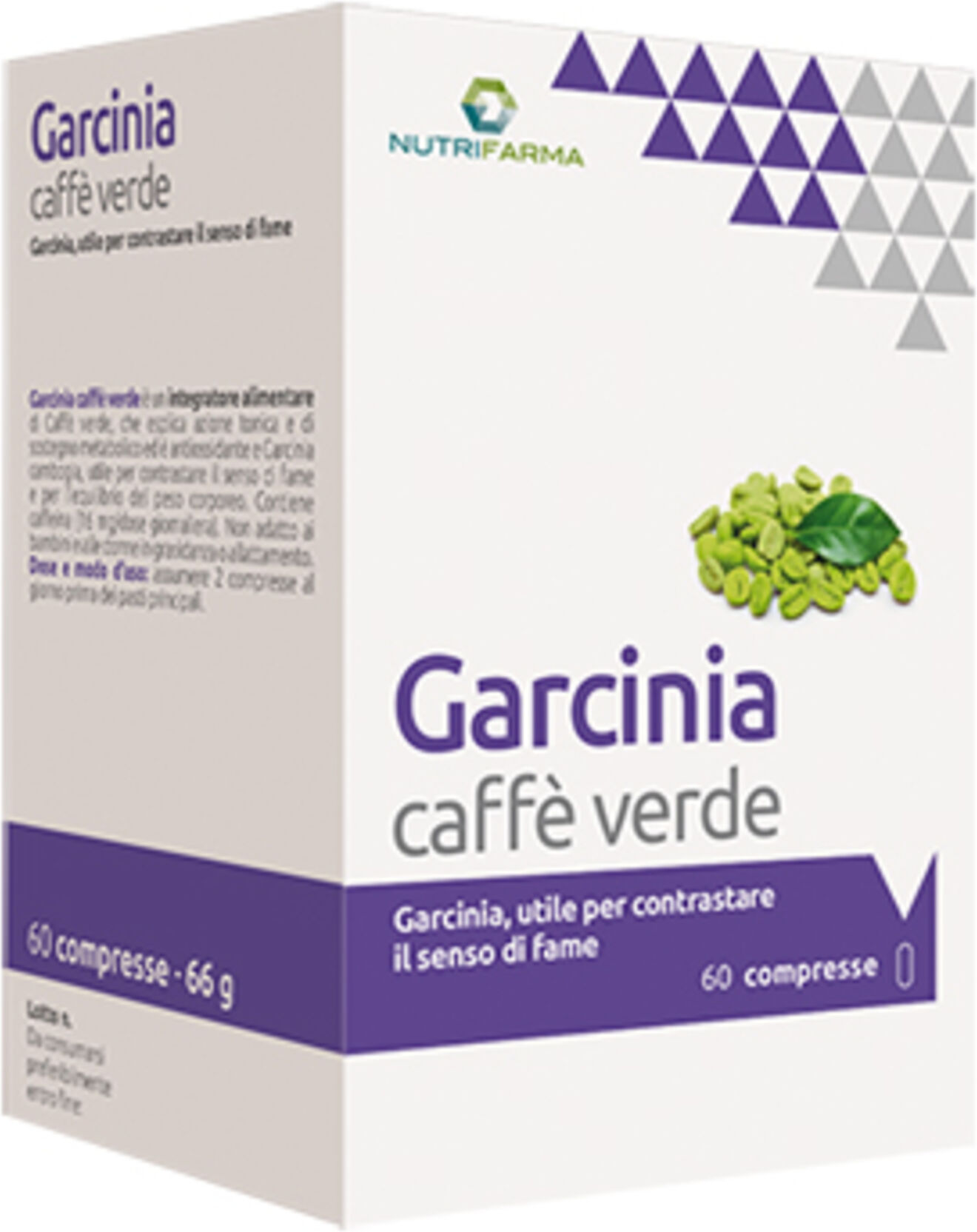 AQUA VIVA Srl Garcinia caffe' verde 60 compresse 66 g