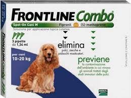 Merial Italia Frontline Combo spot on Cani da 10 a 20 kg (3 pipette) Merial Italia Frontline Combo spot on Cani da 10 a 20 kg (3 pipette)