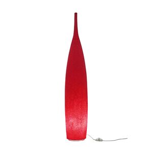 In-es.artdesign Lampada da terra Tank 1 - Rosso