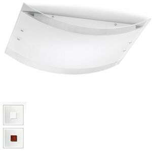 Linea Light Mille LED AP PL M - Nichel spazzolato/Ciliegio