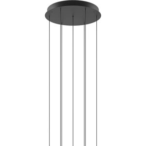 Lodes Clusters 7 Lights round - Nero