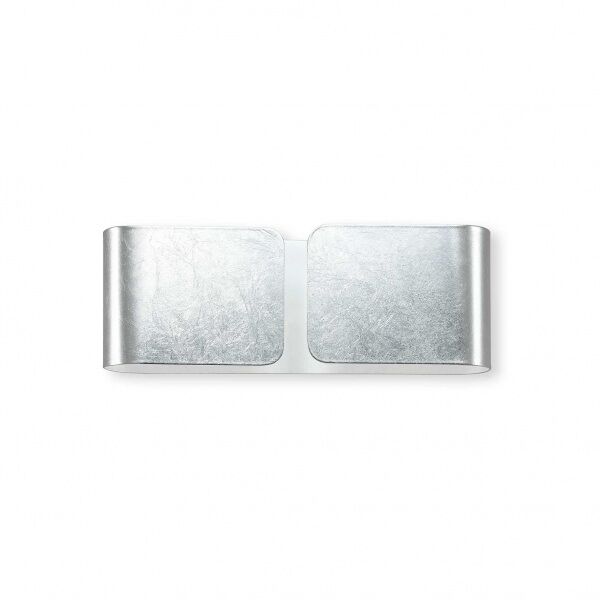 ideal lux applique clip ap2 mini - argento
