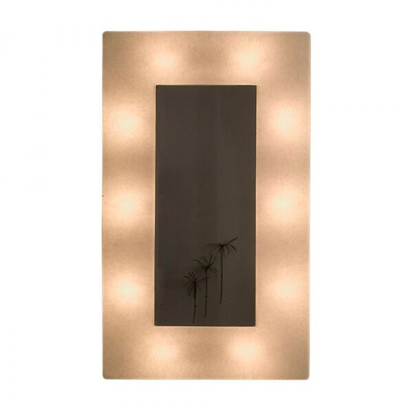 in-es.artdesign cornice luce / specchio ego 2 - bianco