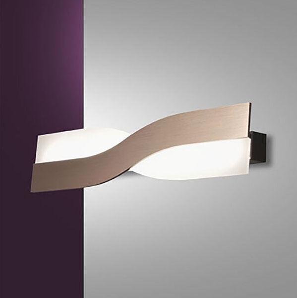 Fabas Luce Riace LED AP L - Bronzo/Bianco