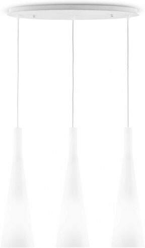 Ideal Lux Lampada a sospensione MILK SP3 - Bianco