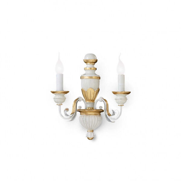 Ideal Lux Applique FIRENZE AP2 - Bianco antico