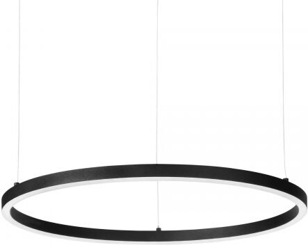 Ideal Lux Oracle Slim L Round LED - Nero