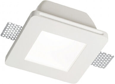 Ideal Lux Samba Fi1 Square Big Glass - Bianco