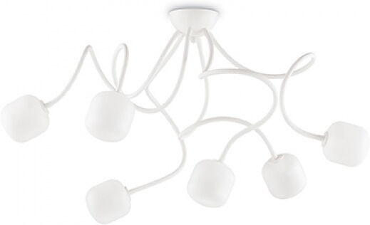 Ideal Lux Octopus PL6 - Bianco