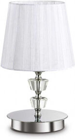 Ideal Lux PEGASO TL1 SMALL - Lampada da tavolo - Cromo