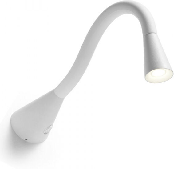 Linea Light Snake led - Lampada applique snodabile L - Bianco