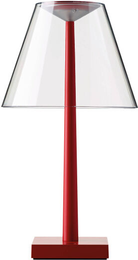 Rotaliana Dina+ TL LED - Lampada da tavolo portatile LED USB - Rosso