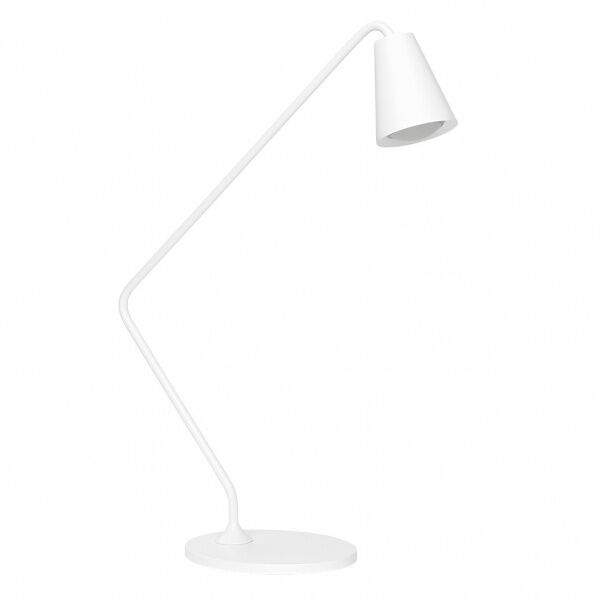 Linea Light - Conus LED tavolo S diffusore vetro satinato - Bianco