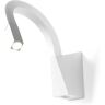 Linea Light Lampada led Snake per illuminazione comodino con interruttore - Bianco