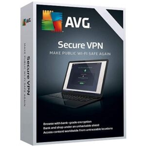 Avg Secure VPN 2024 10 Dispositivi 2 Anni