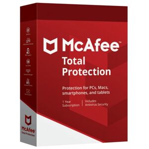 McAfee Total Protection 2024 5 Dispositivi 1 Anno Windows / MacOS / Android / iOS
