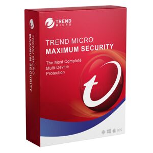 Trend Micro Maximum Security 2024 3 Dispositivi 1 Anno Windows / MacOS / Android / iOS