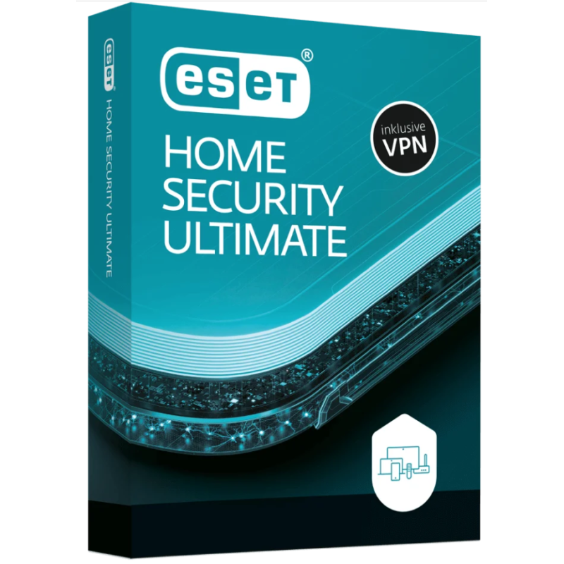 Eset Home Security Ultimate 10 Dispositivi 1 Anno Windows / MacOS / Android / iOS