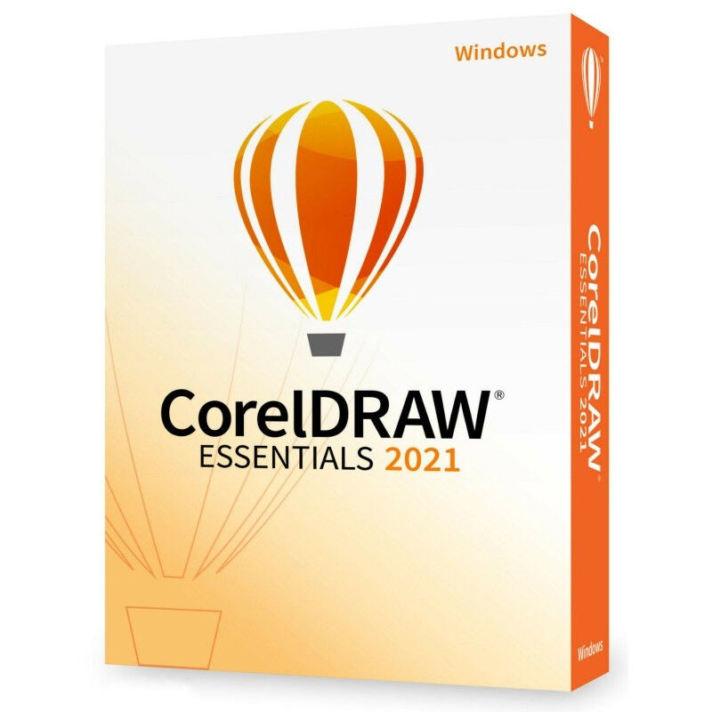 Coreldraw ESSENTIALS 2021 1 Dispositivo Perpetua Solo Windows