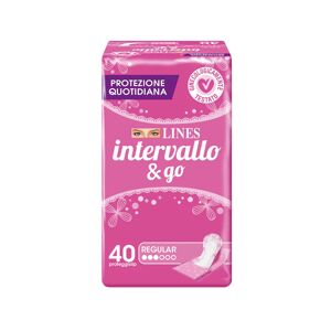 Lines Intervallo & Go Salvaslip 40 Pezzi