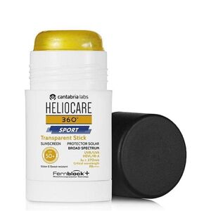 Heliocare 360° Sport Spf50+ Trasparente Stick 25 G