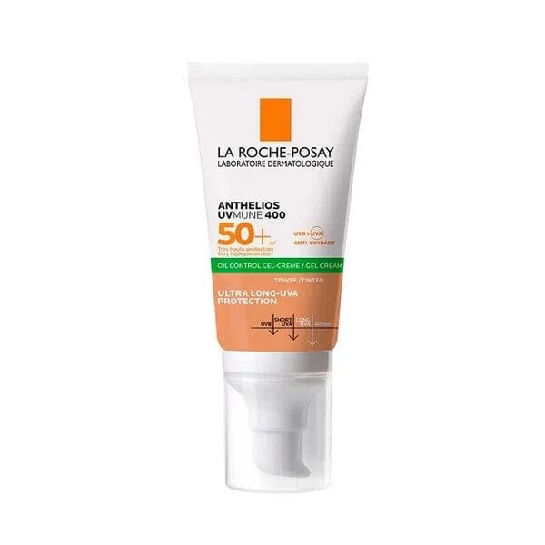 LA ROCHE-POSAY Anthelios Gel Crema Colorato Uvmune Spf50+ Viso 50 Ml