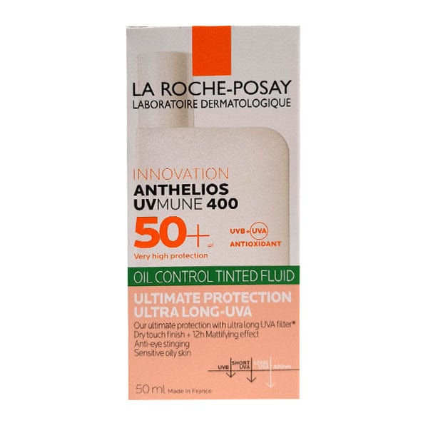 LA ROCHE-POSAY Anthelios Uvmune 400 Spf50+ Fluido Colorato Oil Control 50 Ml