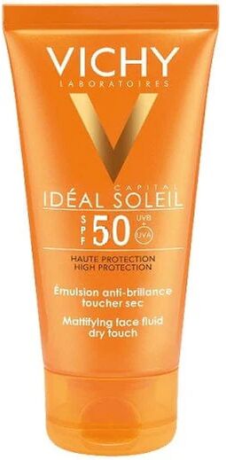 VICHY Ideal Soleil Emulsione Anti-lucidità Effetto Asciutto Spf50 50 Ml