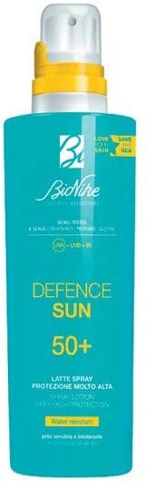 BIONIKE Defence Sun Spf 50+ Latte Spray Flacone 200 Ml