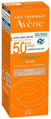 AVENE Cleanance Solare Colorato Spf 50+ Tubo 50 Ml