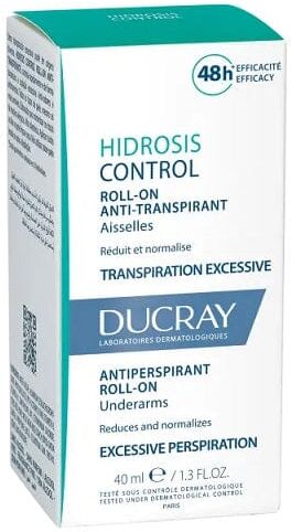 DUCRAY Hidrosis Control Deodorante Roll On Anti-traspirante 40 Ml