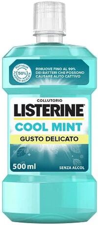 LISTERINE Zero Cool Mint Gusto Delicato 500 Ml