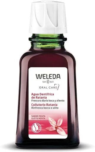 WELEDA Oral Care Collutorio Alla Ratania Gusto Menta 50 Ml